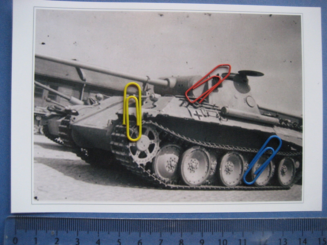 Panzer,Tank, WW2, Panther Ausführung D , Neu 194