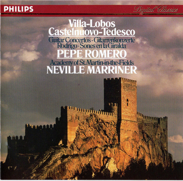 front - Pepe Romero - Villa-Lobos & Castelnuovo - Tedesco Guitar Concertos; Rodrigo Sones En La Giralda
