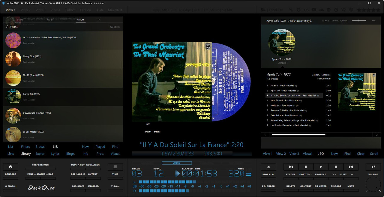 foobar2000 - Spin Disc