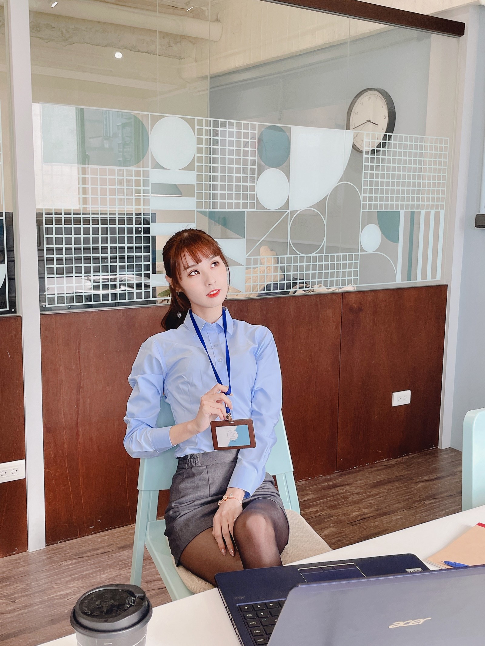 泥泥汝 OL 女郎 B 主题 写真＋视频合集｜高人气职业风作品（350P｜12V｜840MB）插图2