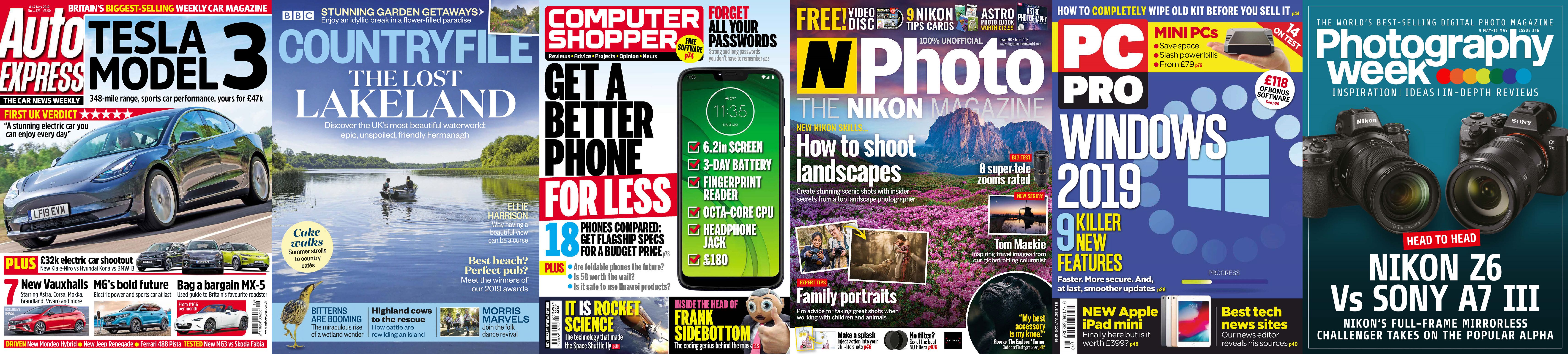 Assorted Magazines - May 10, 2019 Assorted Magazines - May 10, 2019