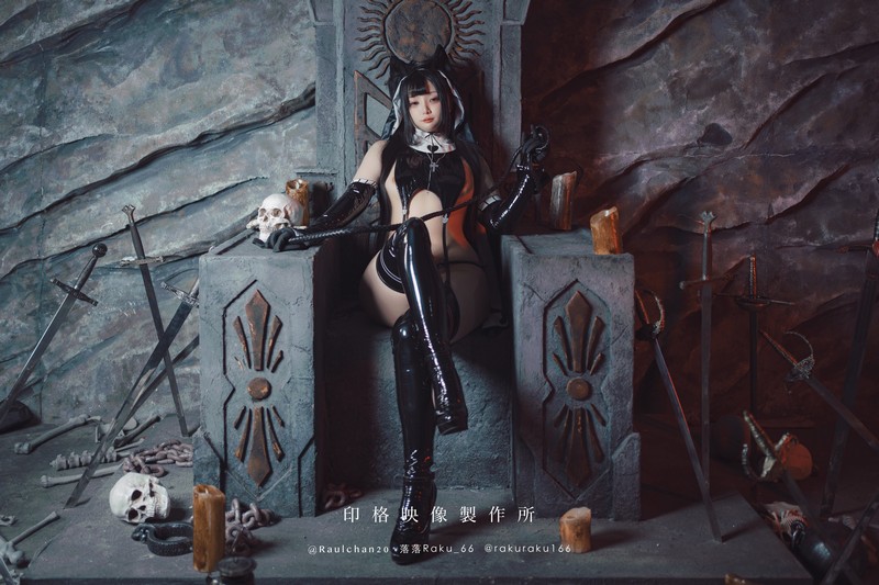 落落Raku 莉莉丝 Lilith Cosplay 写真 46P插图