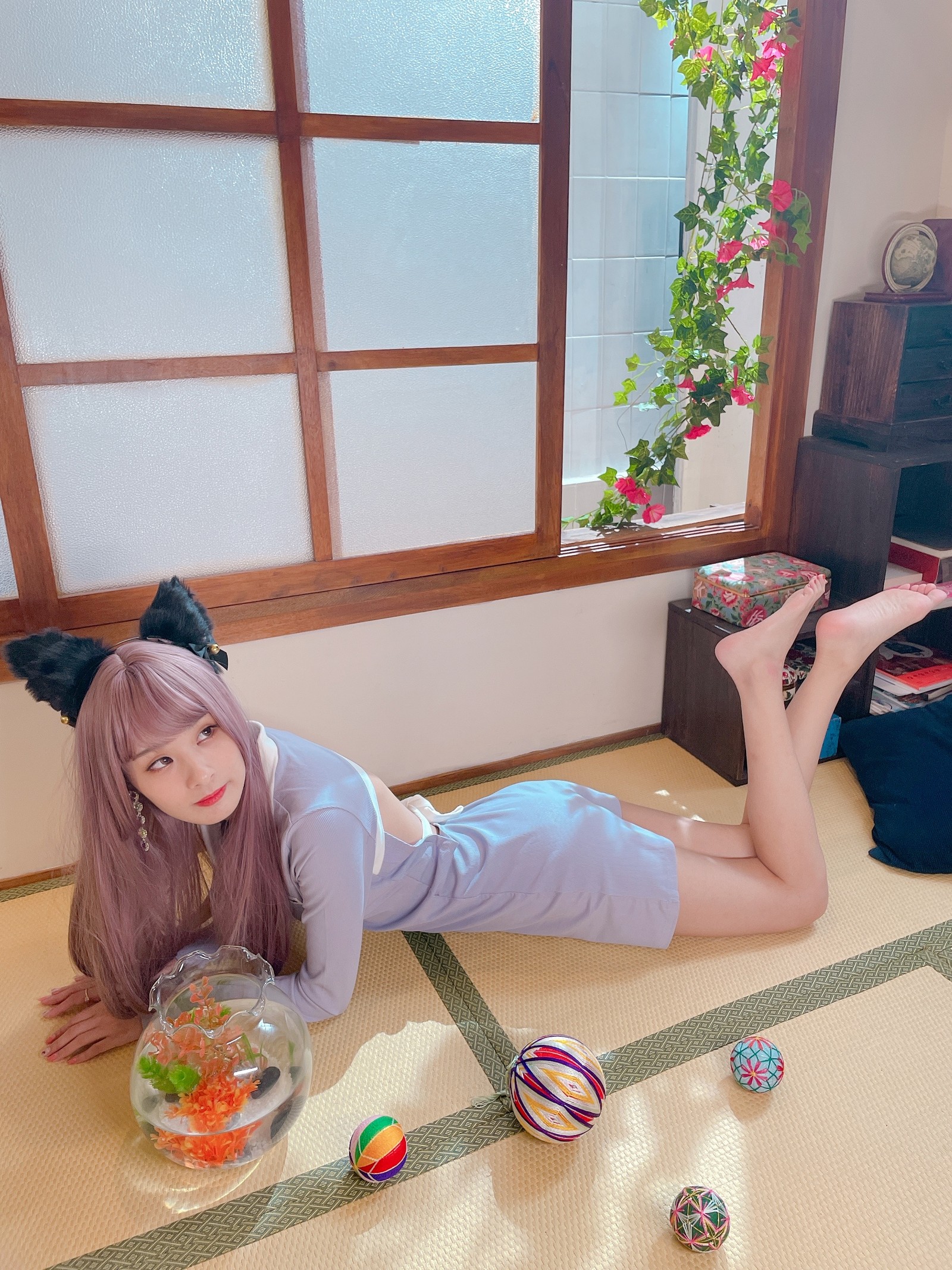 泥泥汝 猫女 主题 Cosplay 写真＋视频合集｜高质量图集（372P｜12V｜1.09GB）插图2