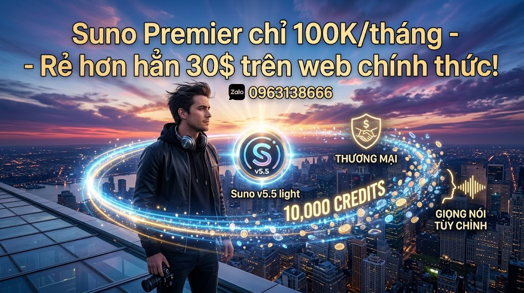 Suno Premier monthly price