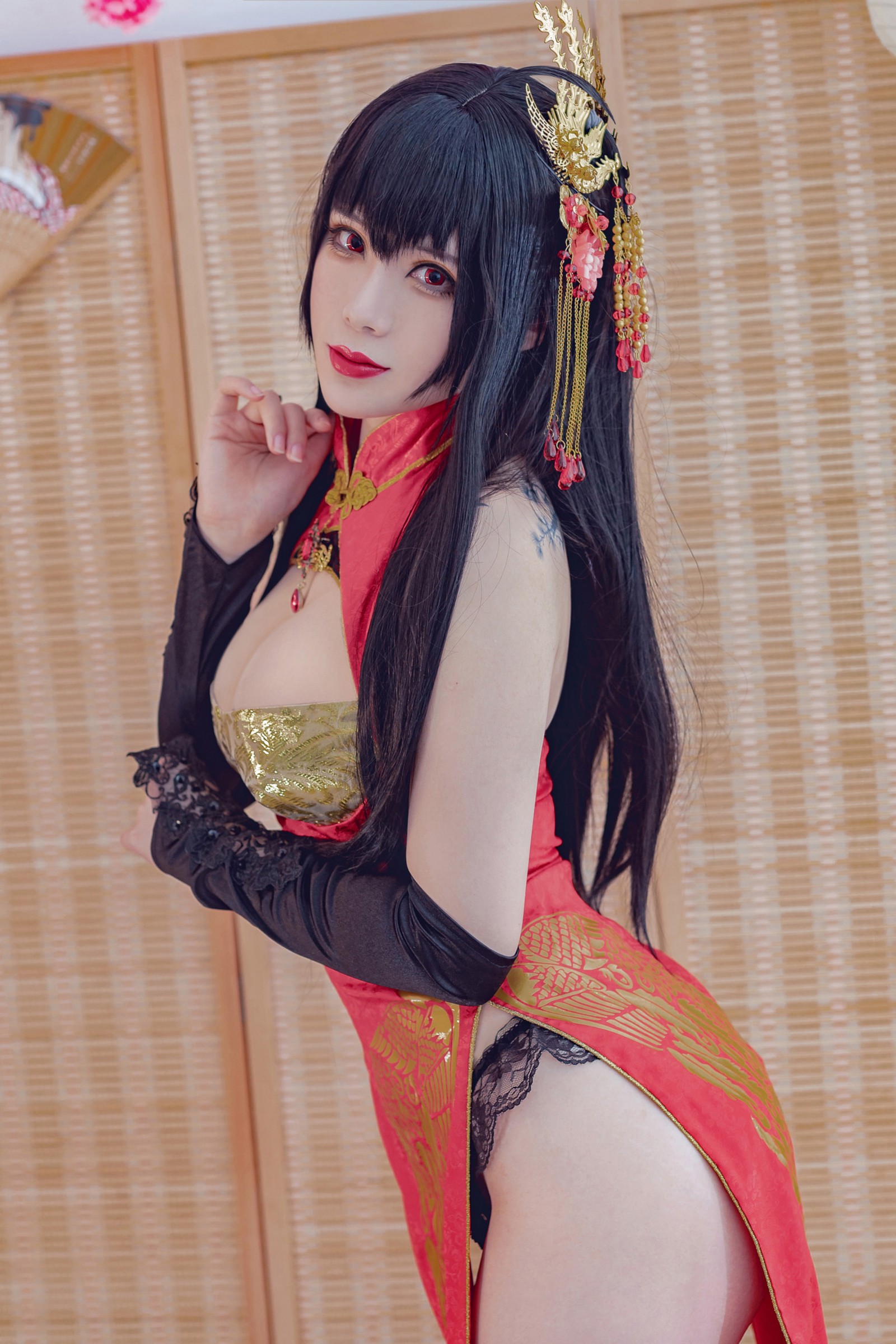 羊大真人 – 大凤 凤鸣春晓 Cosplay 高清写真集（23P-318.8MB）碧蓝航线插图1