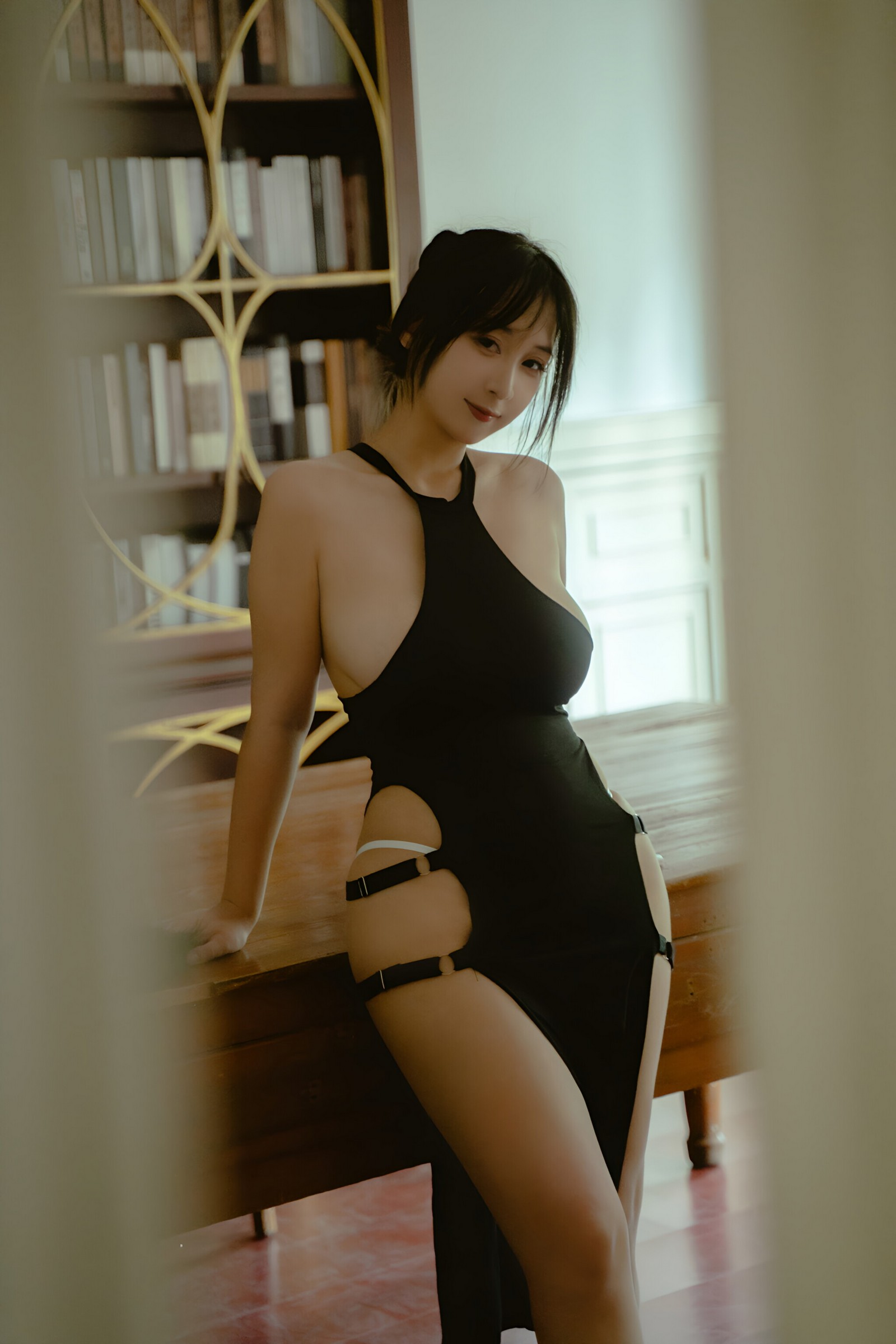 浅安安 激凸黑珍珠 写真集 – 暗黑风主题 高清图集 [70P-363M]插图1