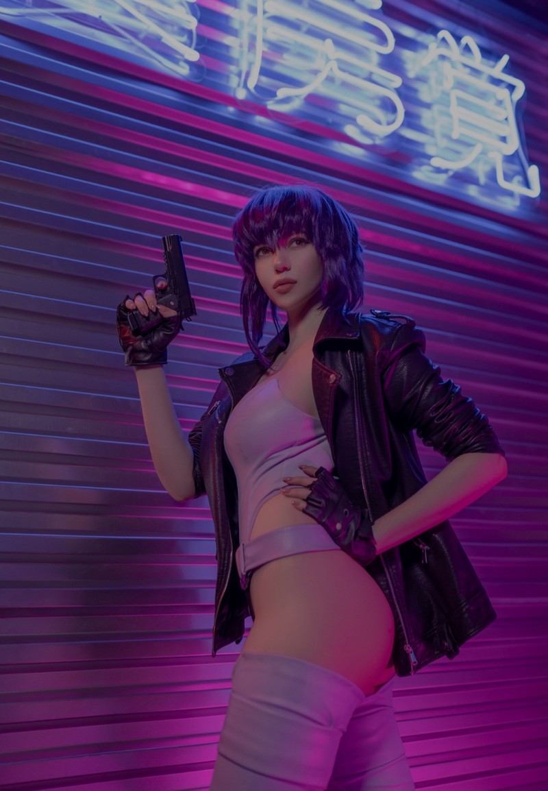 Alina Becker 草薙素子 Motoko Kusanagi Cosplay 攻壳机动队写真【32P-16.6M】插图2