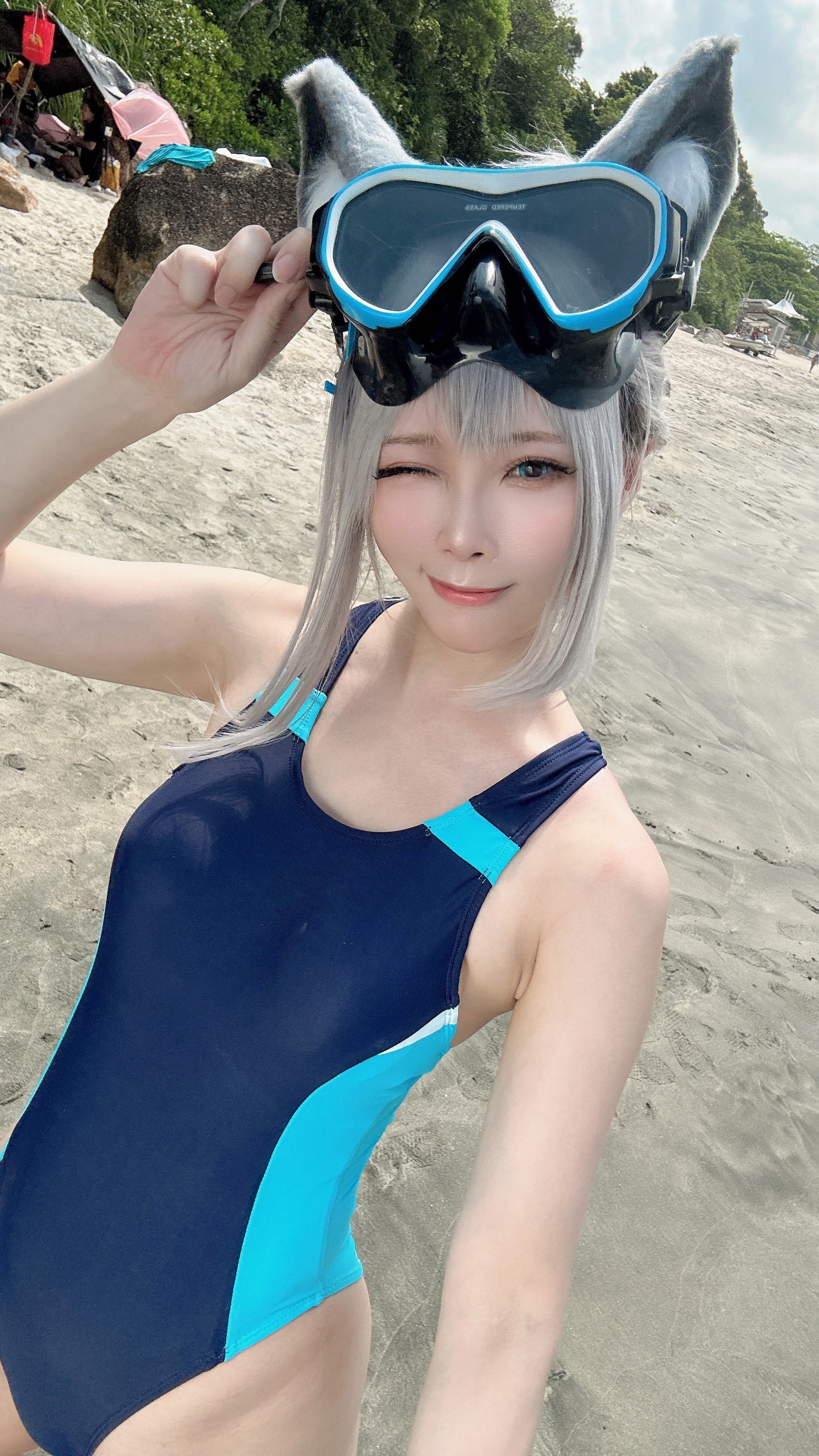 Maou Mo – Shiroko Cos 写真高清合集（23P-91.1M）蔚蓝档案人气角色插图2