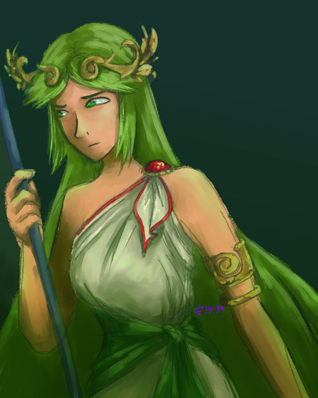 Palutena: green with envy