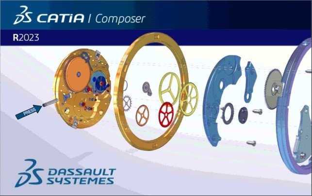 DS CATIA Composer R2023 HF1 (x64) Multilingual