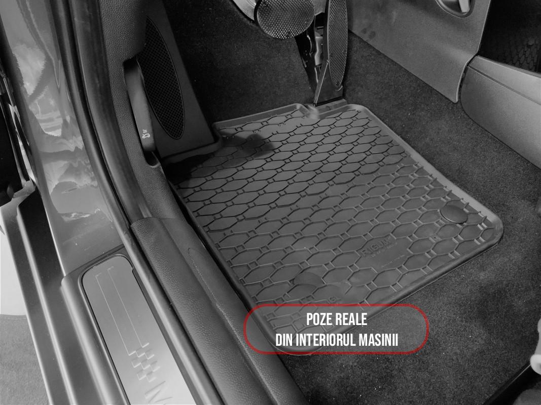 Set 4 covorase Mini Cooper 3-Usi / 5-Usi Se 2020-prezent, din cauciuc 100%, compatibile cu autoturismul MINI cooper