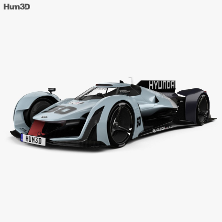 Hyundai N 2025 Vision Gran Turismo 3D Model