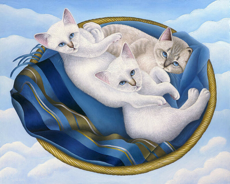 37-cats-in-sky-basket-carol-wilson