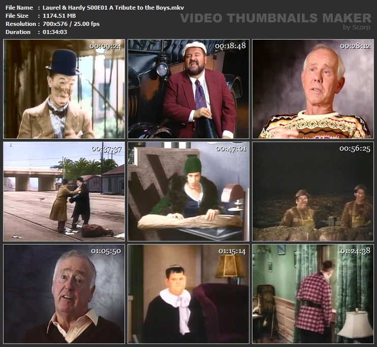 Laurel & Hardy S00E01 A Tribute to the Boys.mkv