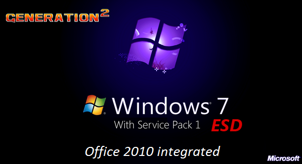 Windows 7 SP1 Ultimate x64 incl Office (2010) English April 2019