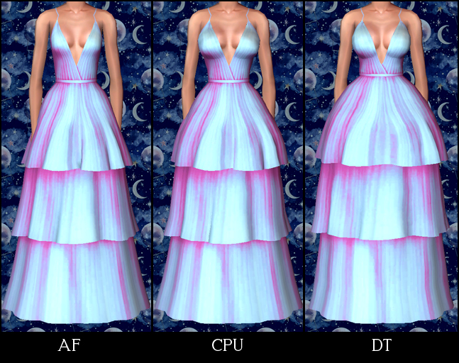 Elaborate Decison bodyshape comparison