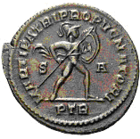 Glosario de monedas romanas. MARTE - MARS. 15
