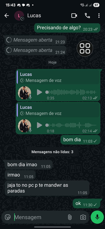 Print de prova social do cliente