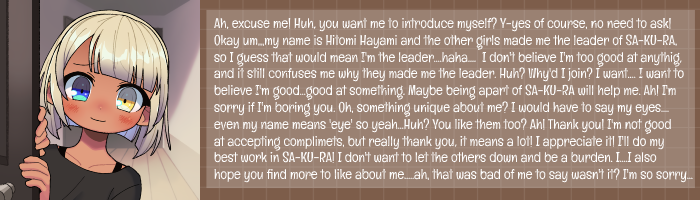 HITOMI INTRODUCTION