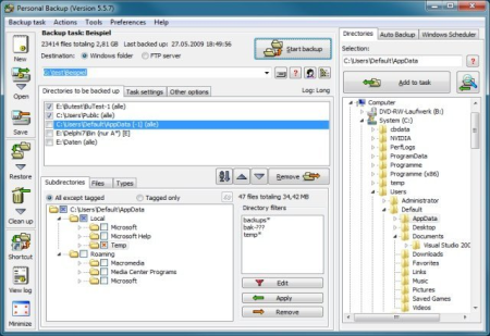 Personal Backup 6.1.10.0