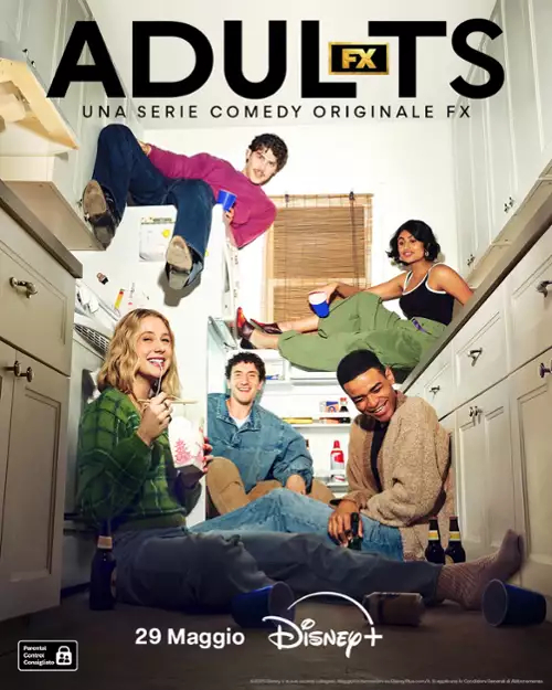 Dorośli / Adults (2025) (Sezon 1) PLSUBBED.S01.480p.DSNP.WEB-DL.DD5.1.XViD-P2P / Polskie Napisy
