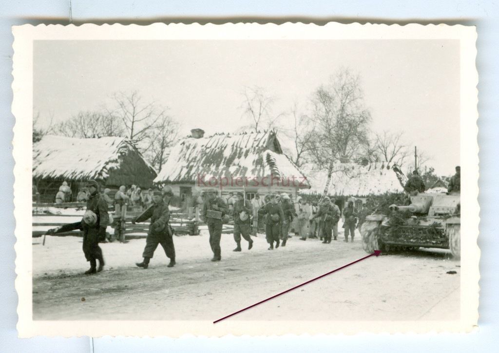 Stug Sturmgeschütz Panzer Vormarsch Wintertarn
