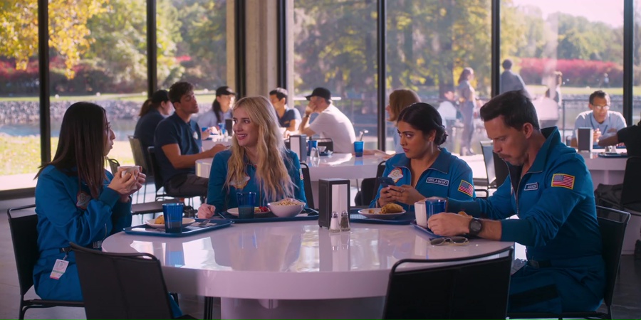 Space Cadet 2024 WebRip [Hindi + English] 480p, 720p ESub Screenshot