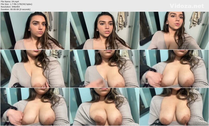 2SET Beautiful College Girlfriend Showing Hot Boobs Teasing Sexy Shaved Pussy Rubbing Videos+Pics 7 SHOT-8.jpg