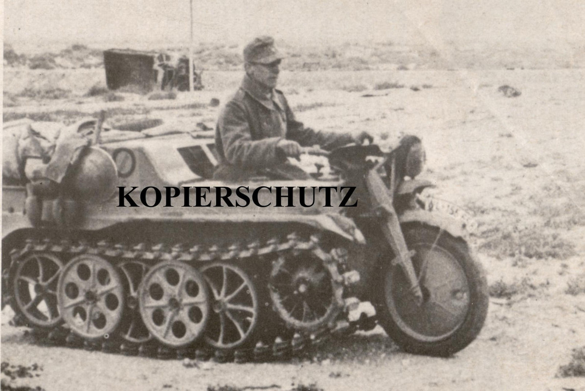 2. WELTKRIEG KLEINES KETTENKRAD HK-101 (Sd. Kfz.