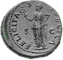 glosario felicitas - Glosario de monedas romanas. FELICITAS. 8