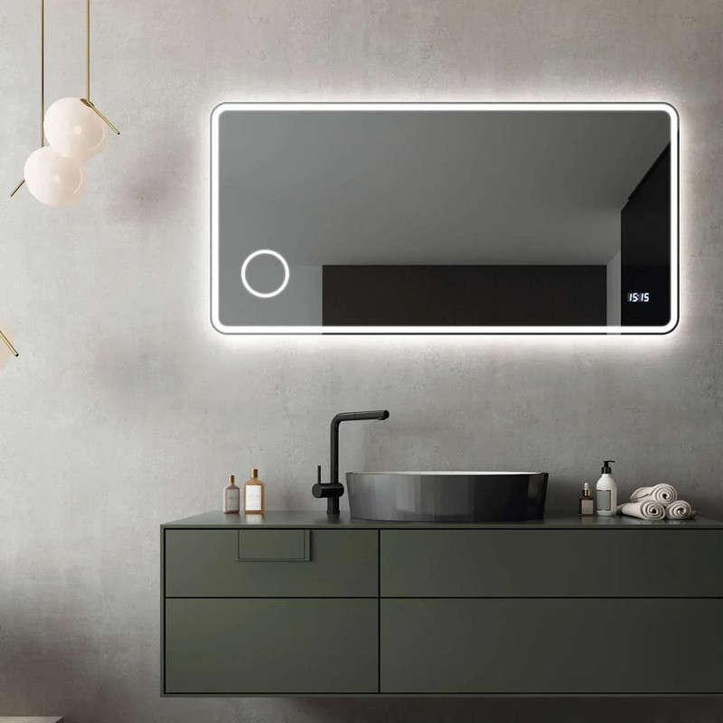 Καθρέπτης Μπάνιου Cult 100x80 Luminor