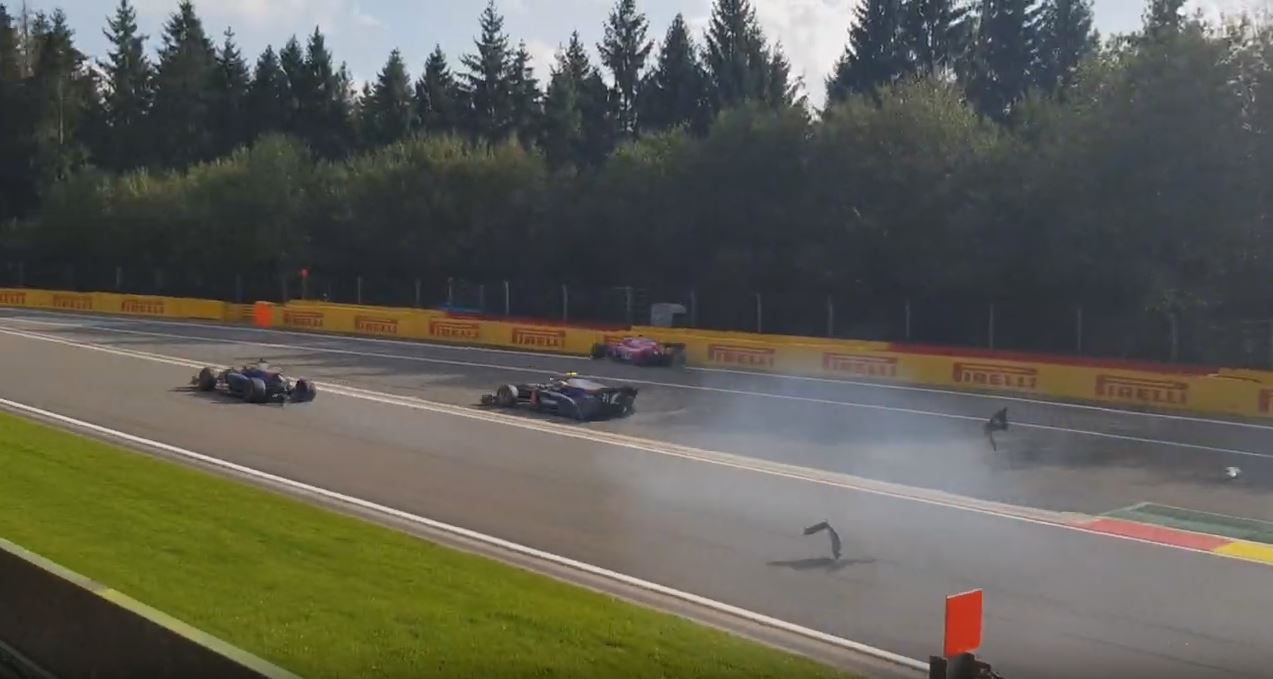 11a, boschung and alesi both trident team cars, alesi started th