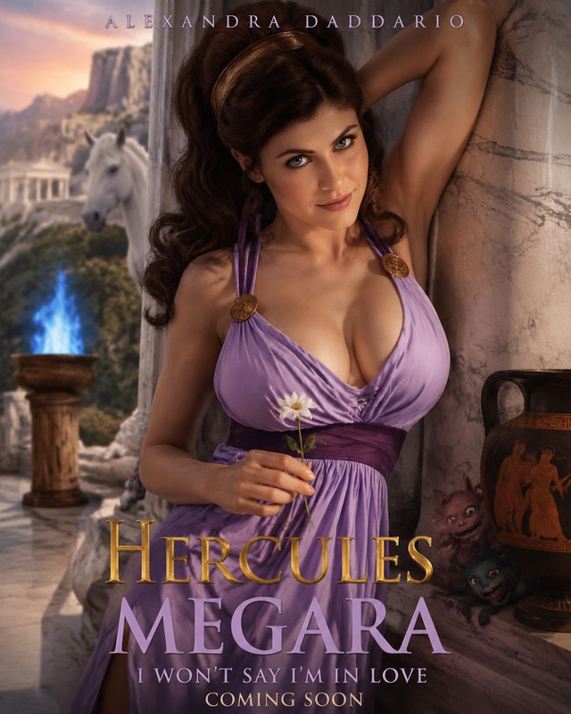Alexandra Daddario Megara