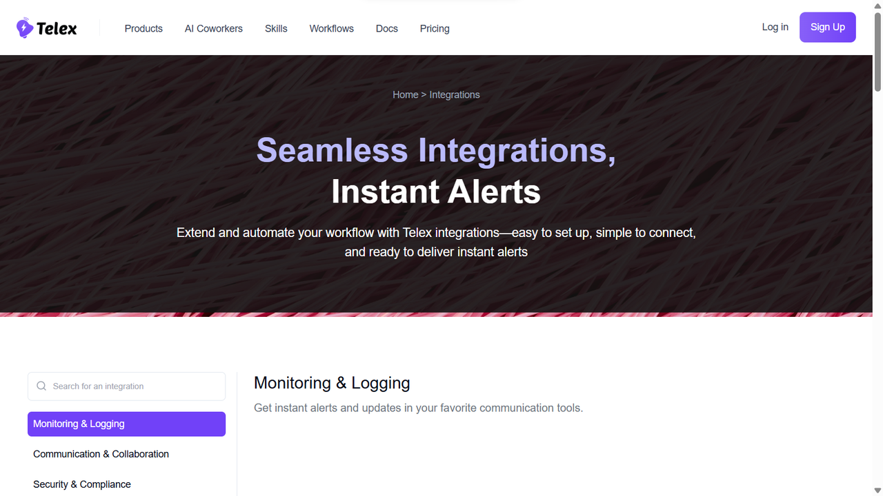 Network Downtime Alerts
