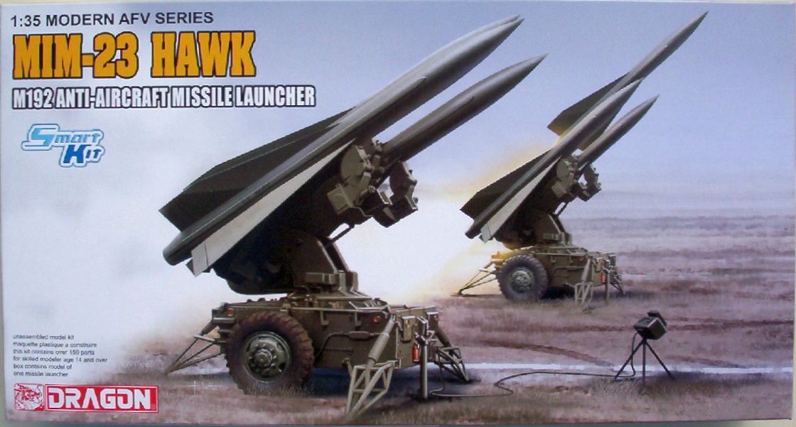 Dragon 35 MIM-23 HAWK M192 Anti-Aircraft Missile Launcher