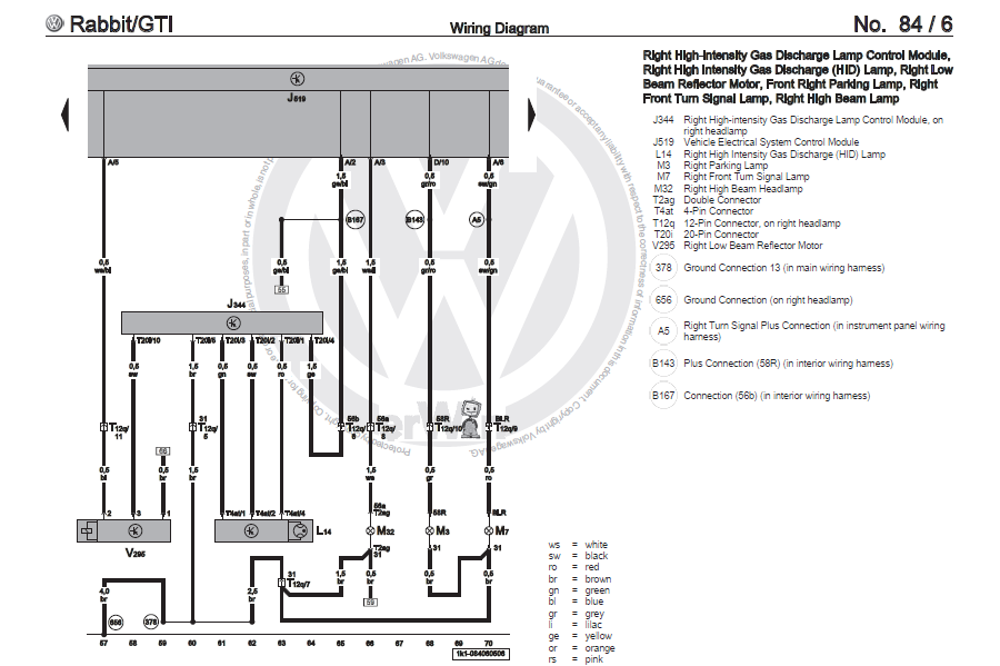 Mk4 Jetta Headlight Wiring Diagram - Xl 3362