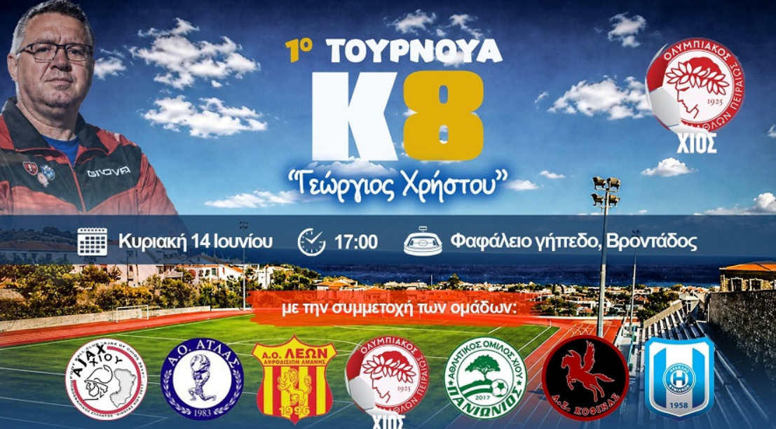 ΤΟΥΡΝΟΥΑ Κ8 «ΓΕΩΡΓΙΟΣ ΧΡΗΣΤΟΥ» ΣΤΟ ΦΑΦΑΛΕΙΟ ΜΕ ΠΡΩΤΑΓΩΝΙΣΤΕΣ ΤΑ ΠΑΙΔΙΑ