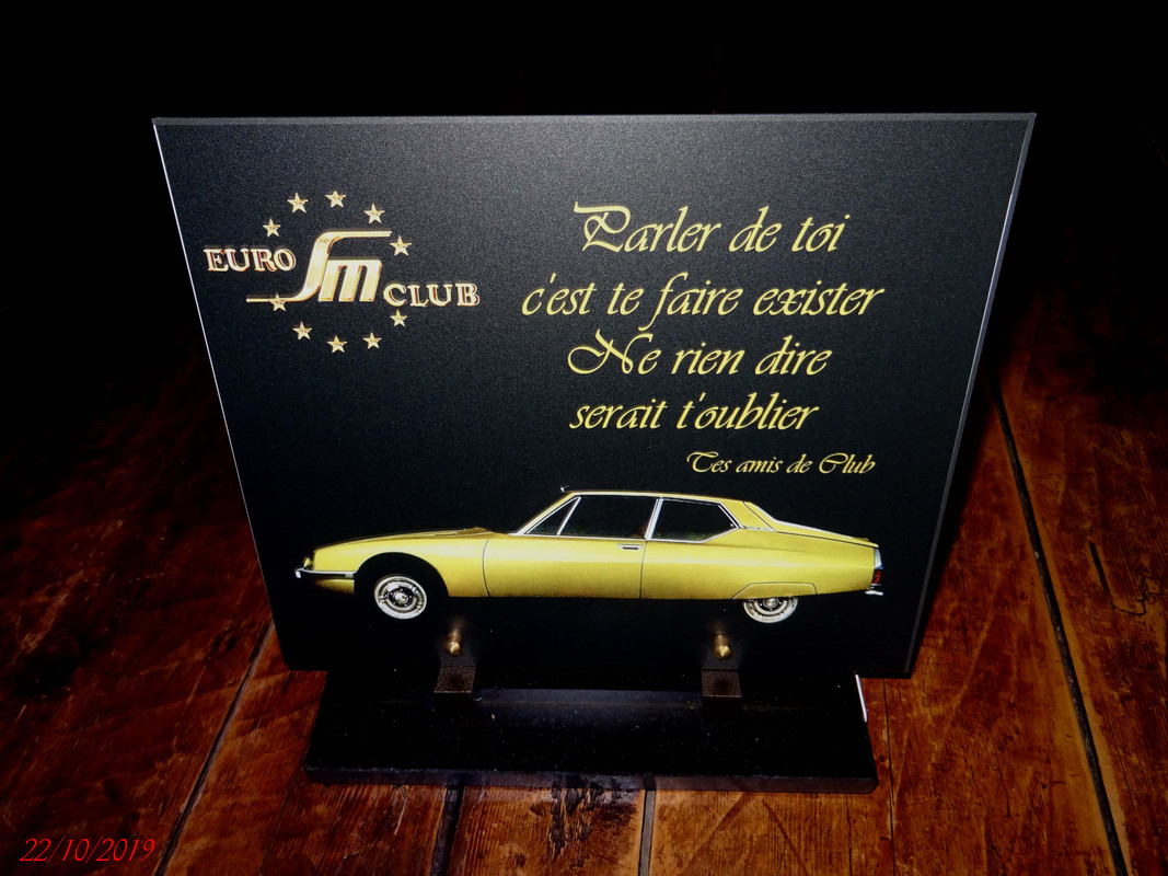 PLAQUE MORTUAIRE - 1