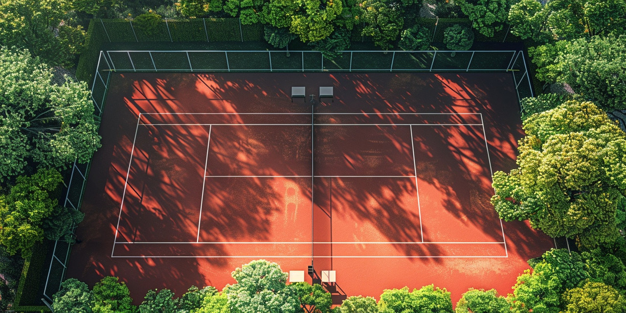 Корт для большого тенниса