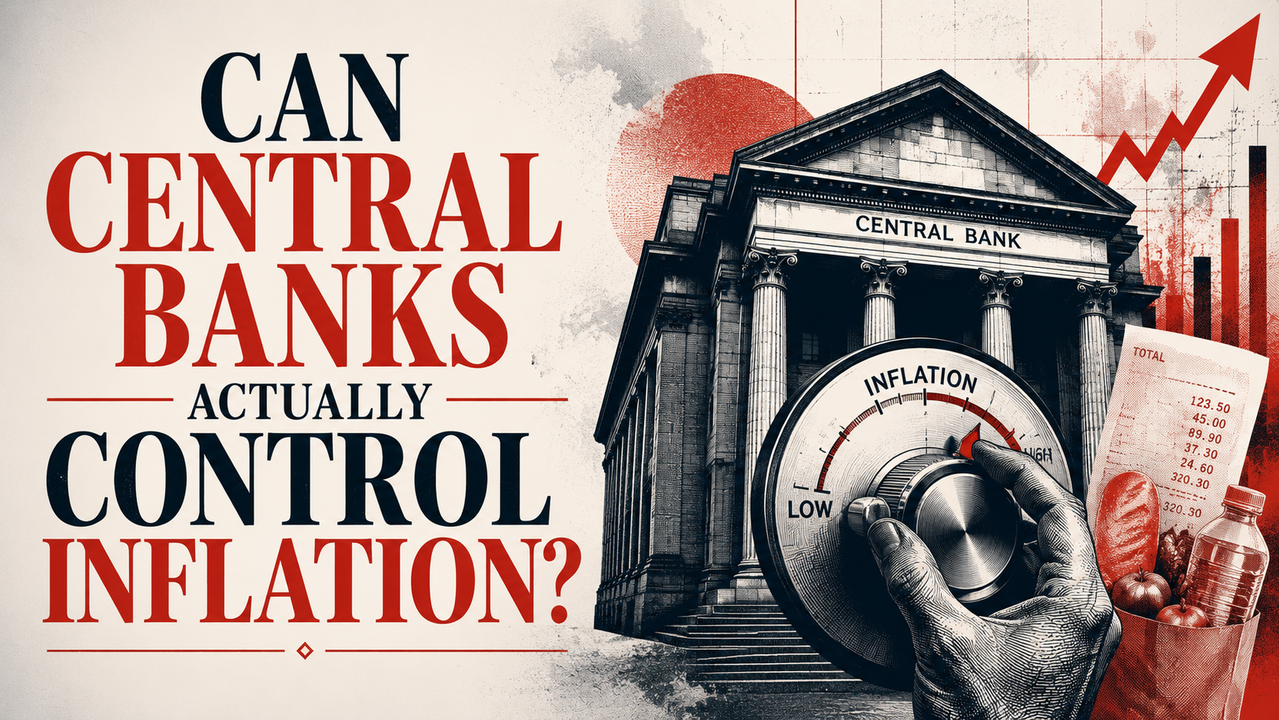 Can Central Banks Control Inflation interest rates supply shock Iran war Global South 2026 The Meridian