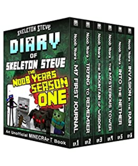 Diary of Minecraft Skeleton Steve the Noob Years - FULL Season One