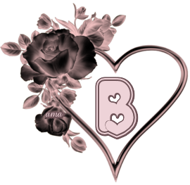 Corazón con Flores 2 B