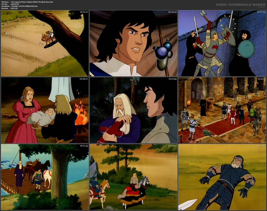The Legend of Prince Valiant S02E03 The Black Rose.mkv
