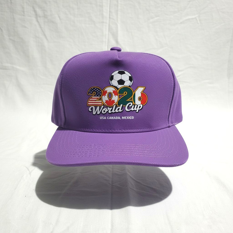 World Cup 2026 Fan Cap – Purple Edition