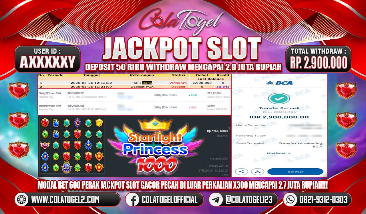 JACKPOT SLOT GACOR!!