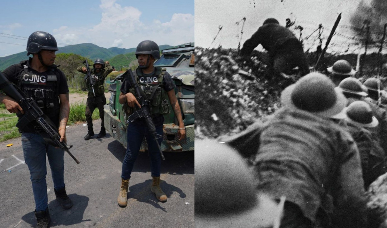 Aseguran arma de la Primera Guerra Mundial al CJNG, el objeto data de 1914