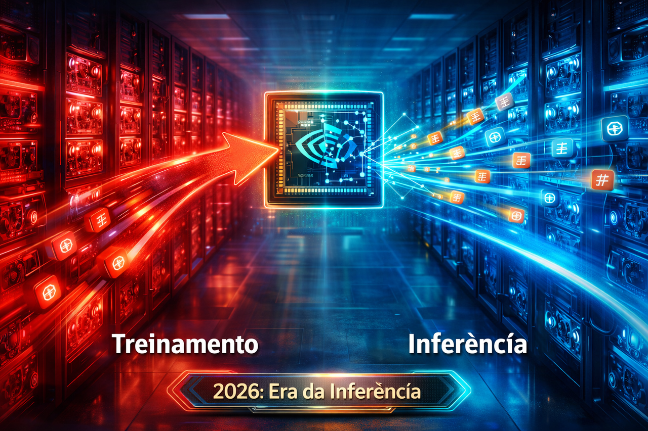 A nova era da IA chegou: por que as empresas estão abandonando o treinamento e apostando tudo na inferência