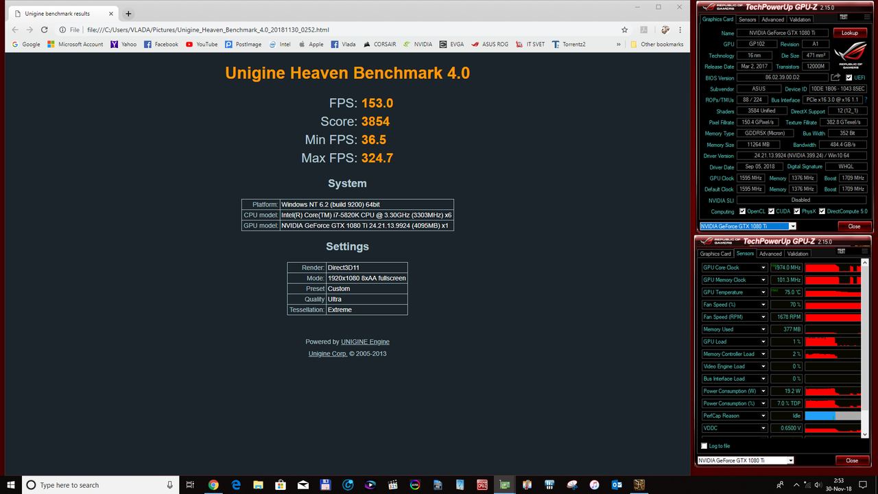 Unigine Heaven (Gaming Mode)