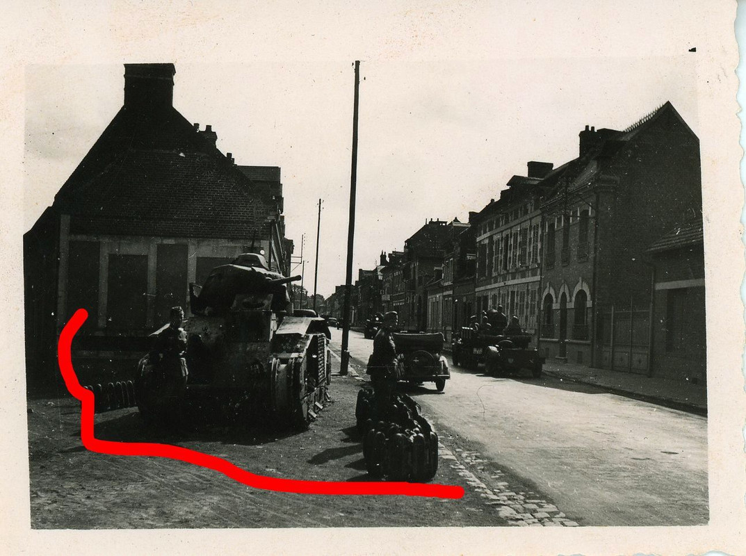 Panzer Tank Frankreich Kämpfe Foto