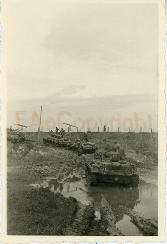 Panzer III Tank Kämpfe Russland 18. Panzerdivisi